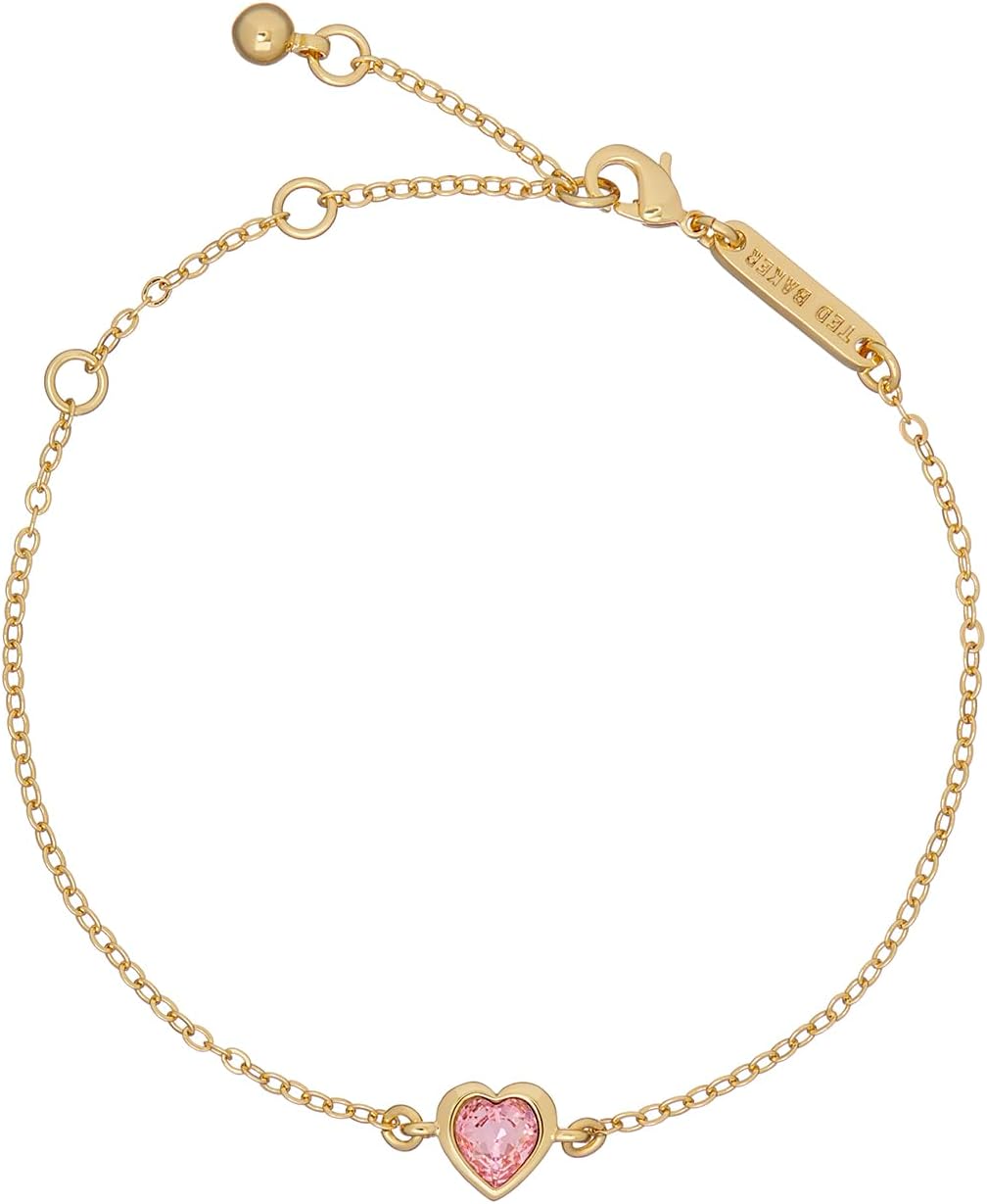 Hansa Crystal Heart Bracelet for Women