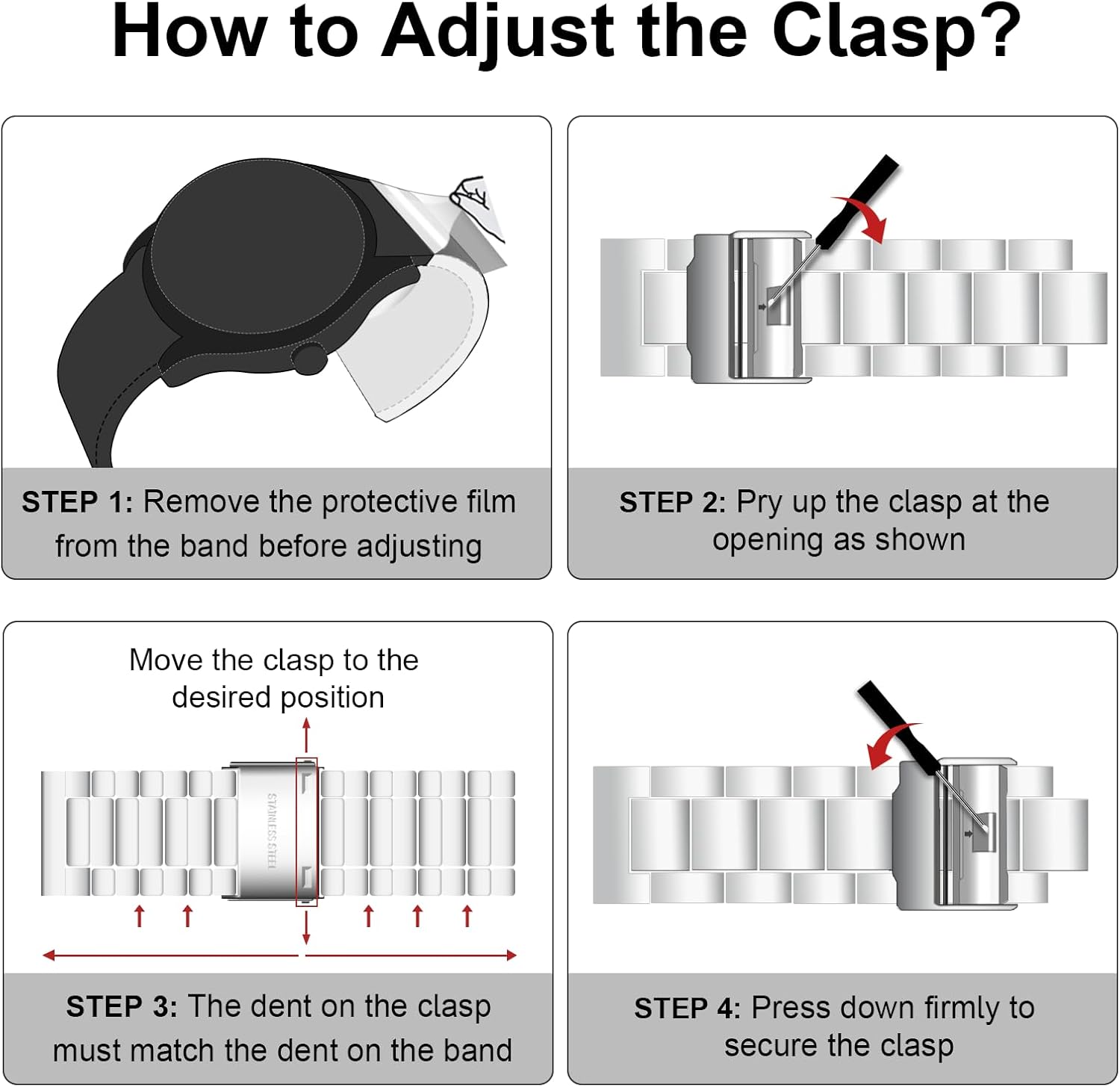 Mens Watches Stainless Steel Waterproof Analog Quartz Watch for Men with Date Luminous Fashion Wristwatch